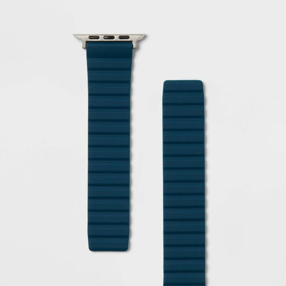 heyday Navy Blue Silicone Watch Band